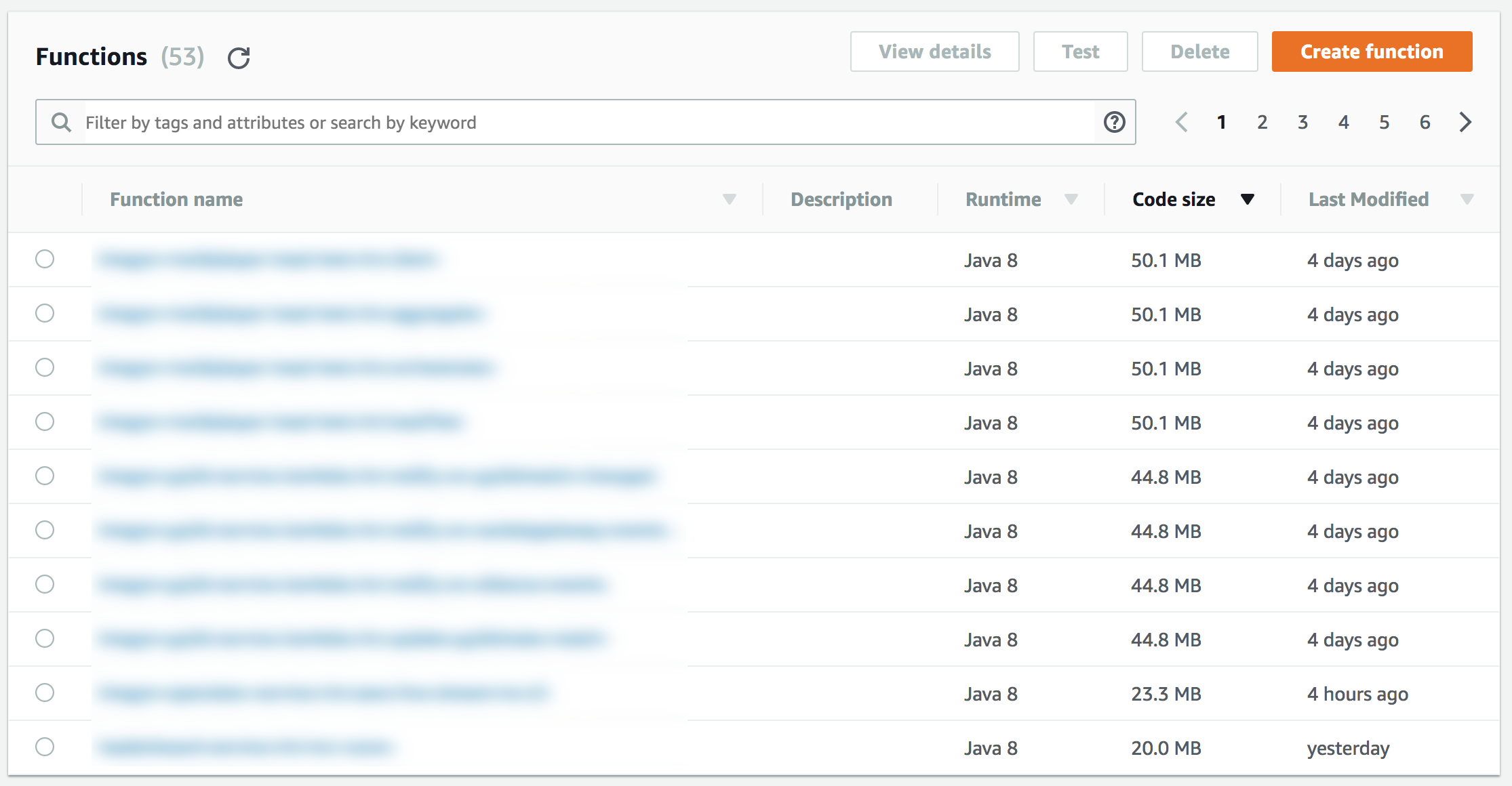 Mind the 75GB limit on AWS Lambda deployment packages by Yan Cui