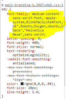 download helvetica neue for chrome