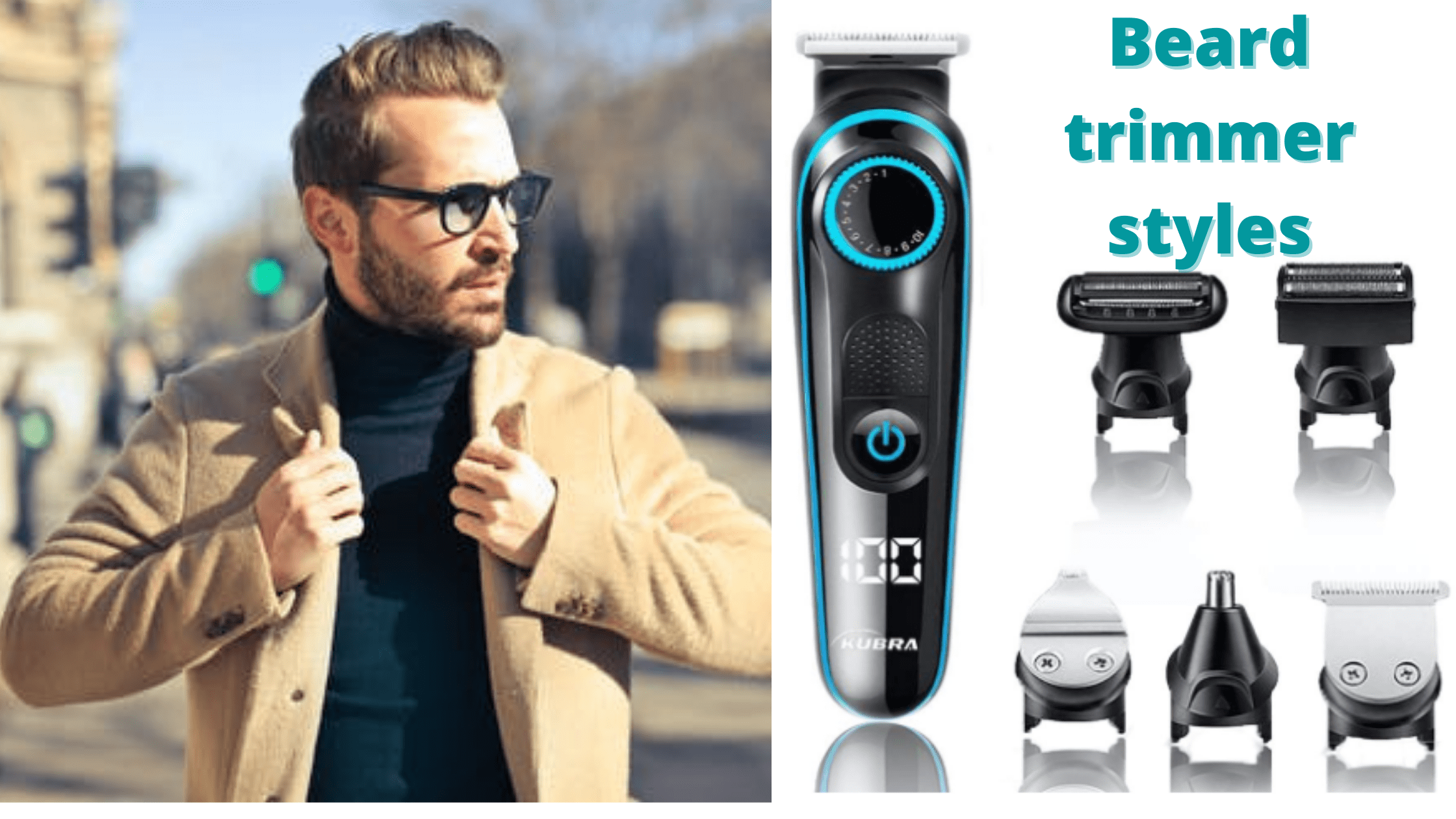 stylish beard trimmer