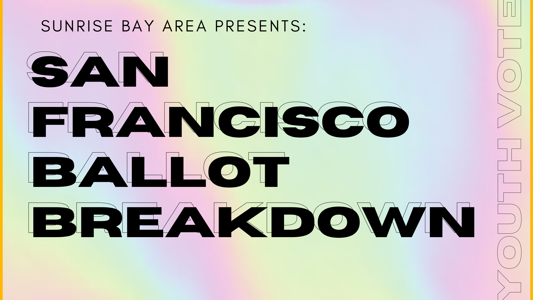 San Francisco Ballot Breakdown U S Representatives By Sunrise Bay Area Medium