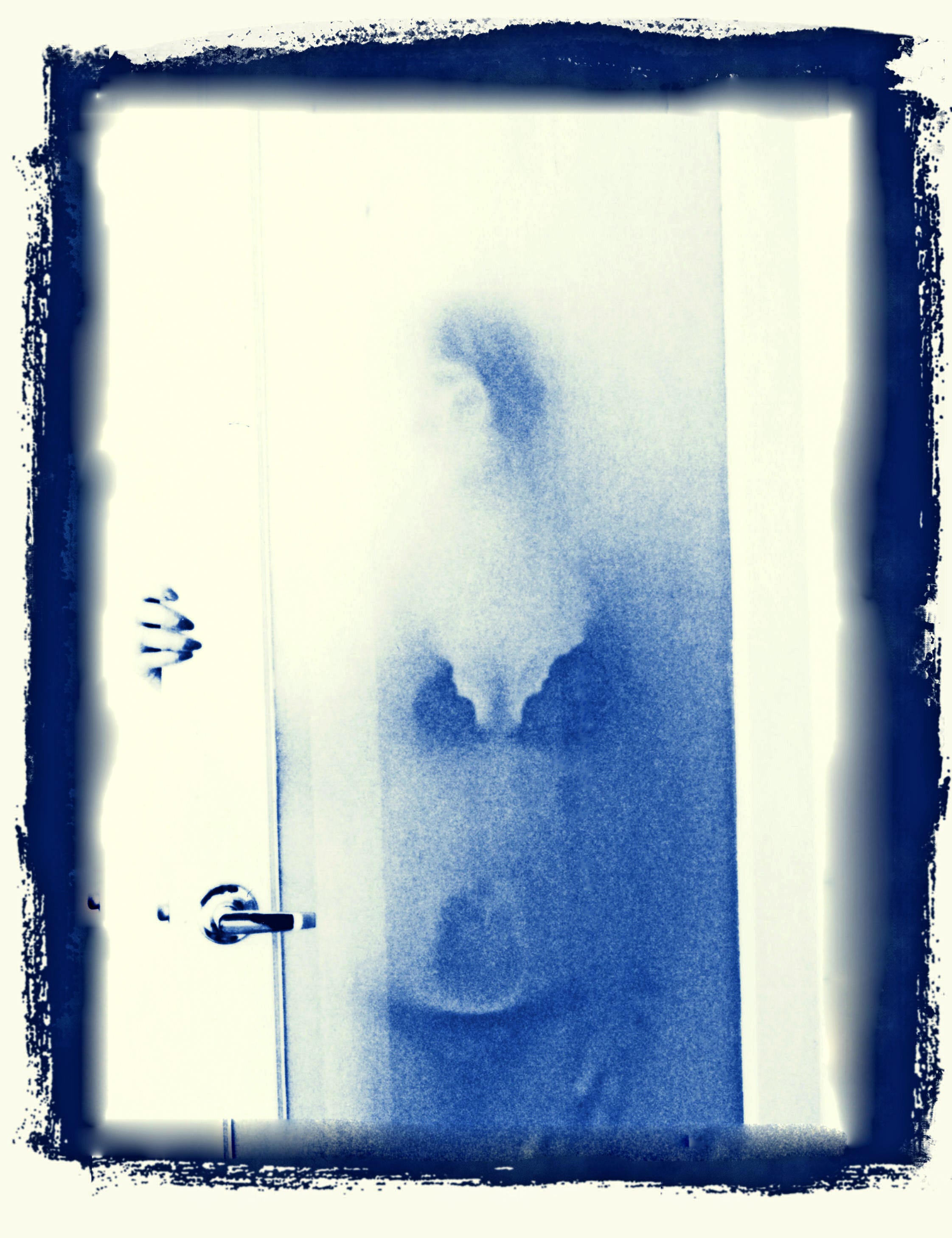 Monkeying Around Behind A Glass Door Photographs Photography