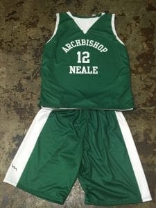 green basketball jersey sublimation