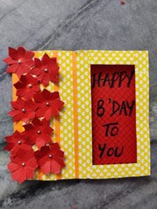 Unique And Creative Handmade Birthday Card Slider Birthday Card By Swati Mukherjee Medium