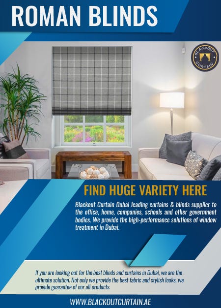 Blackout Curtains Find Roman Blinds In Dubai Blackout Curtain