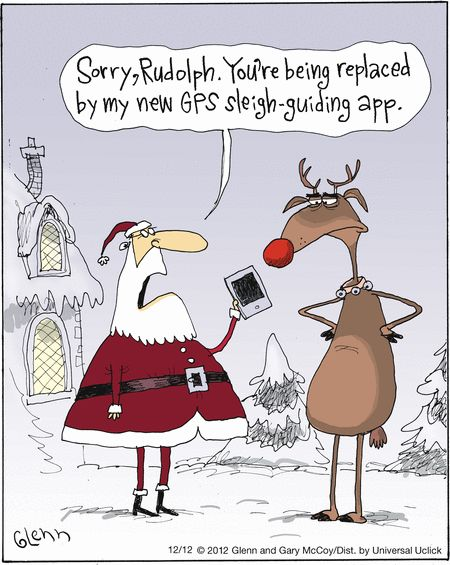 Would Santa Ever Replace Poor Rudolph With Gps Andrea F Would Santa Ever Replace Poor Rudolph With Gps Andrea F
