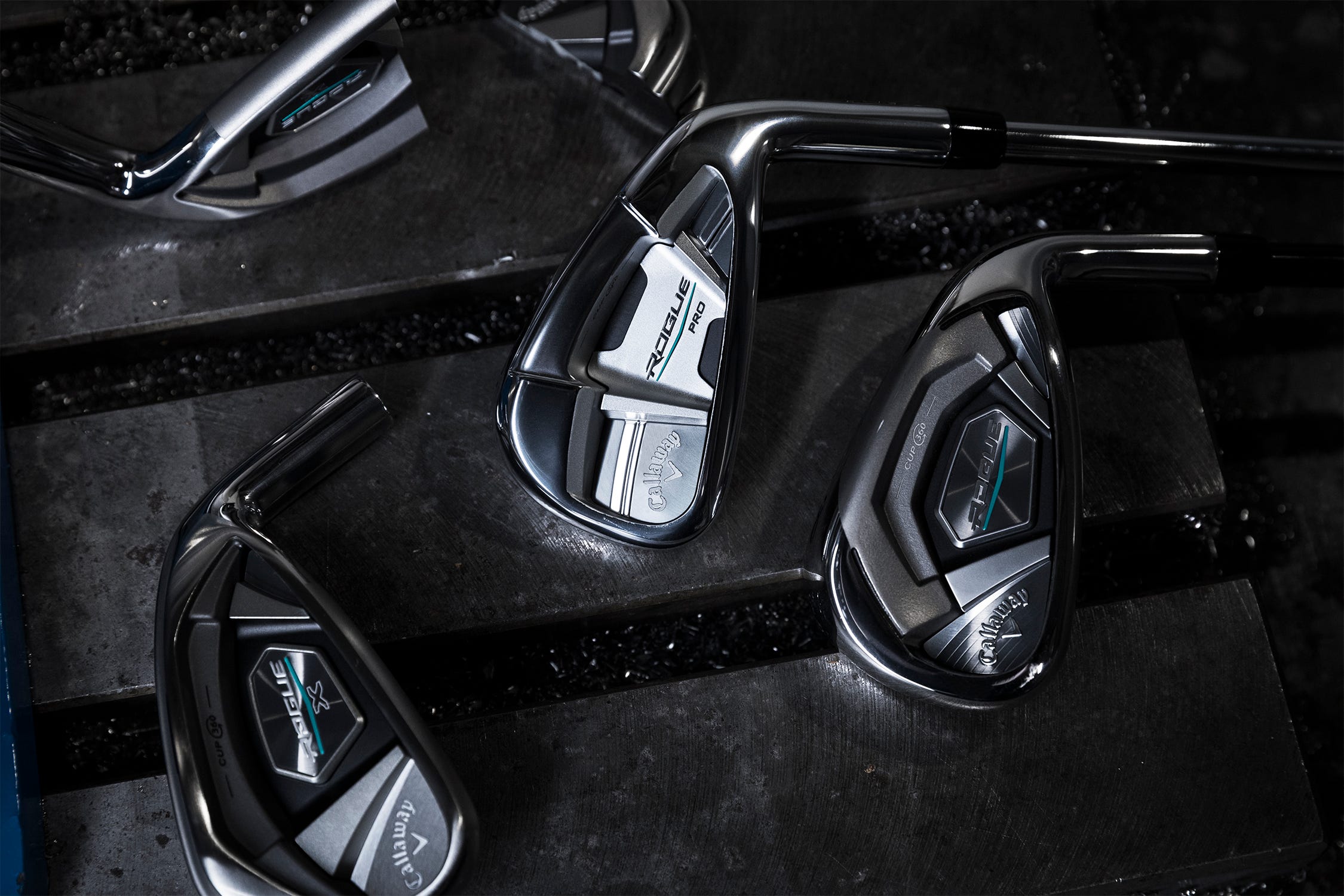 Hierros Callaway Rogue, tres versiones diferentes de ver los hierros
