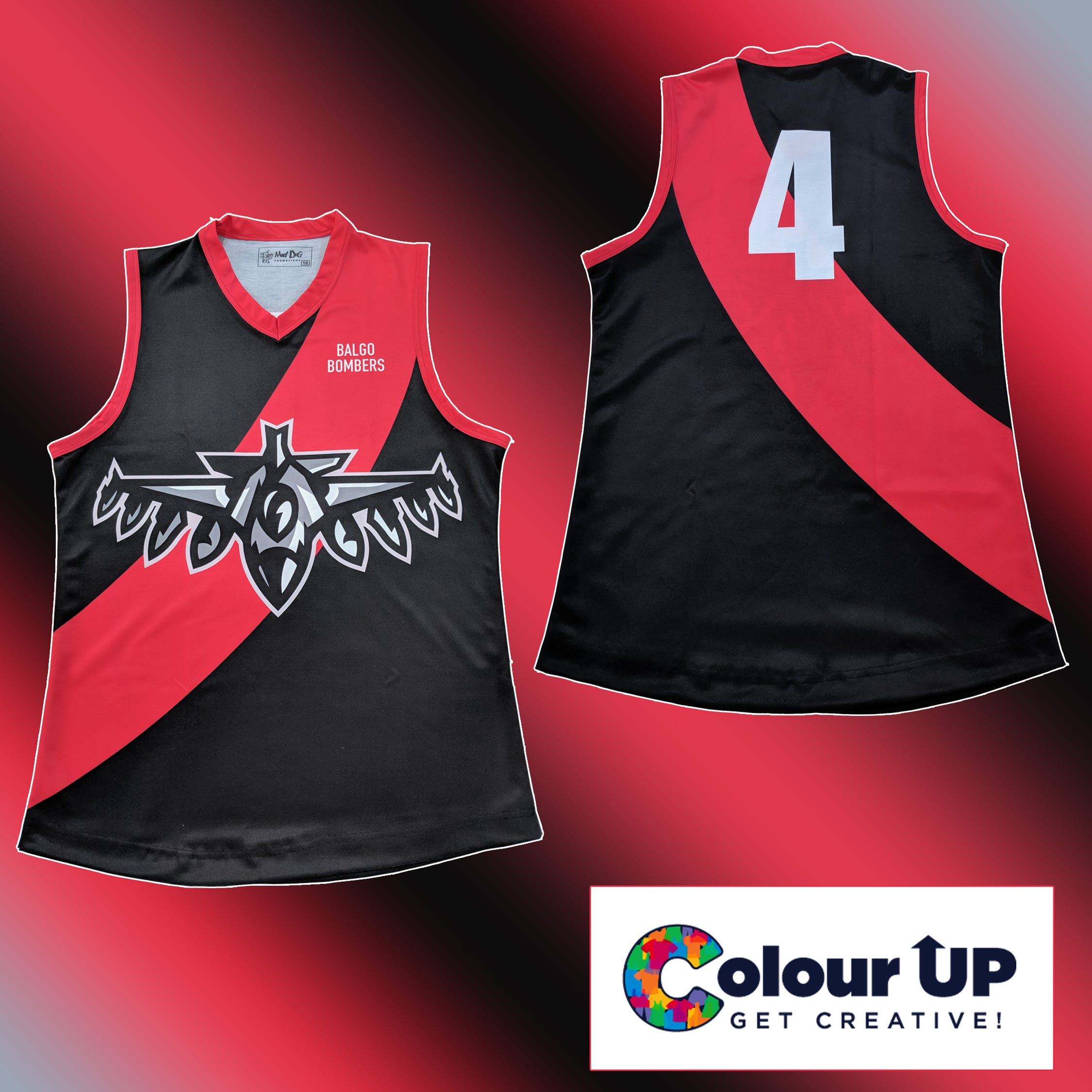 make your own afl jersey