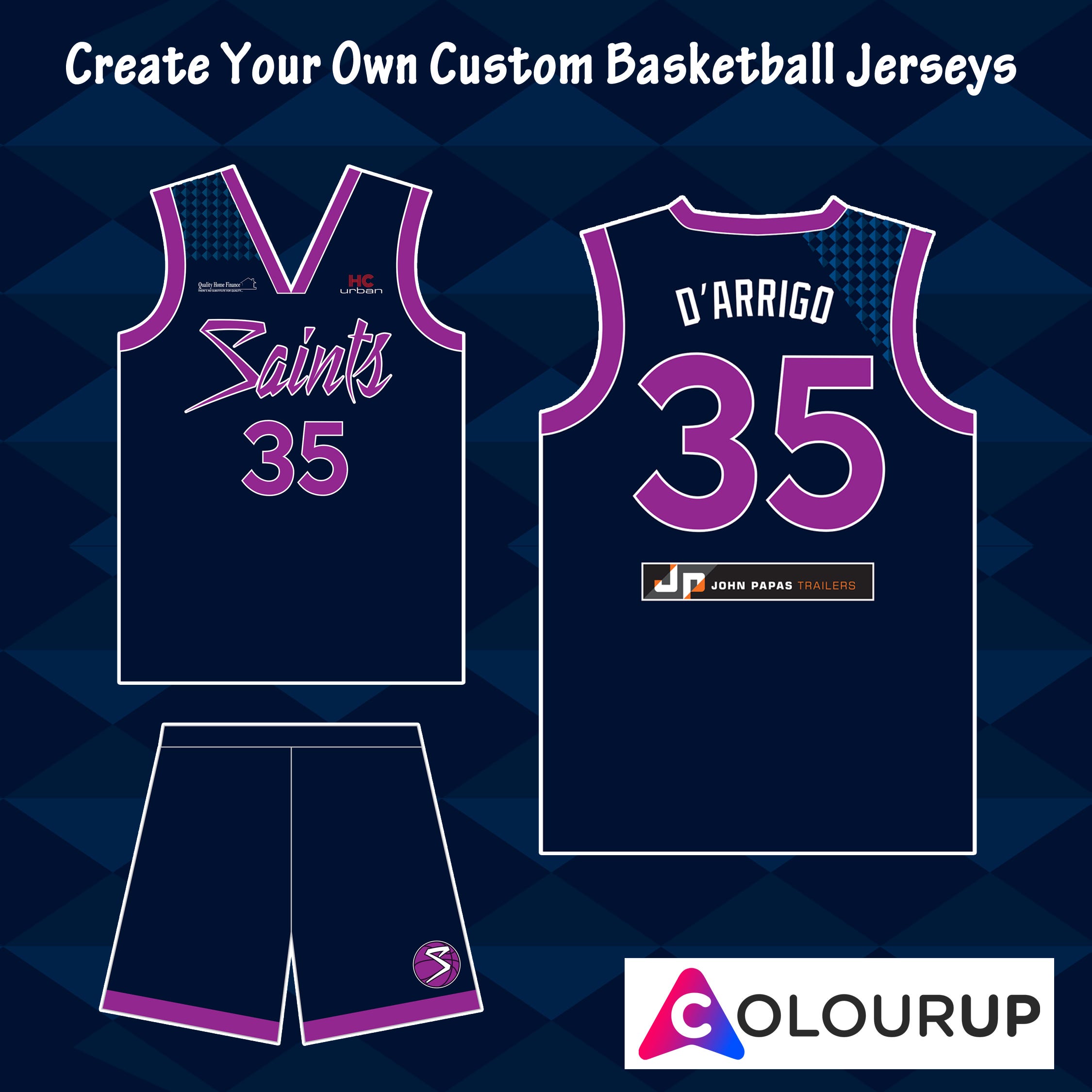 custom made basketball uniforms