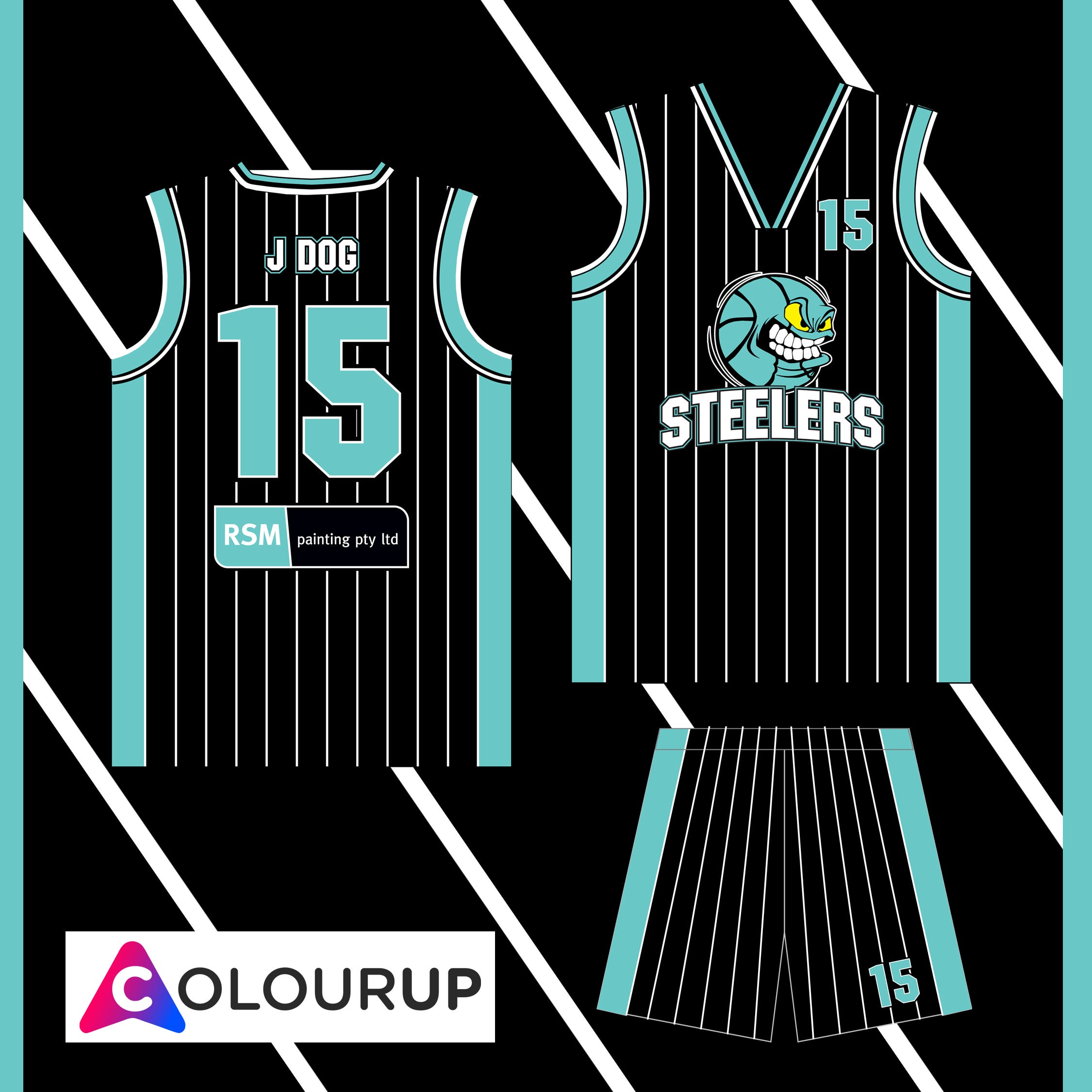 3d basketball jersey design
