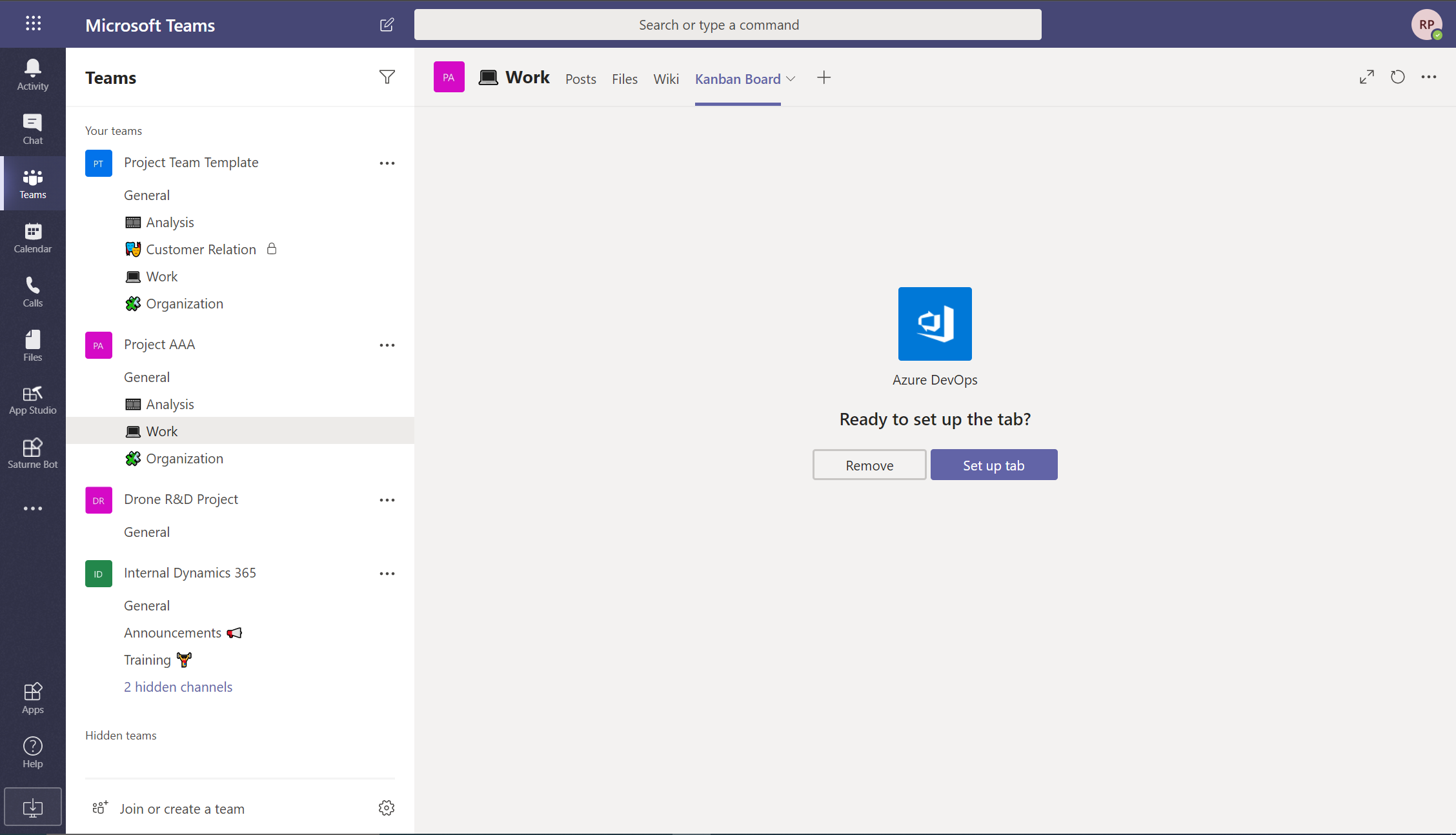 automate teams creation