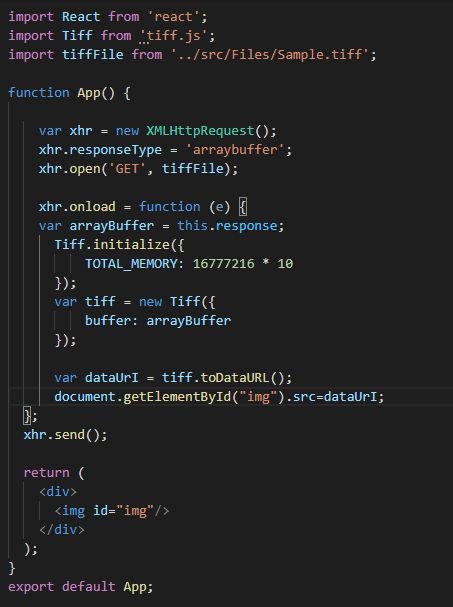 How To Display A TIFF File In React js Nirasha Chamudini Medium