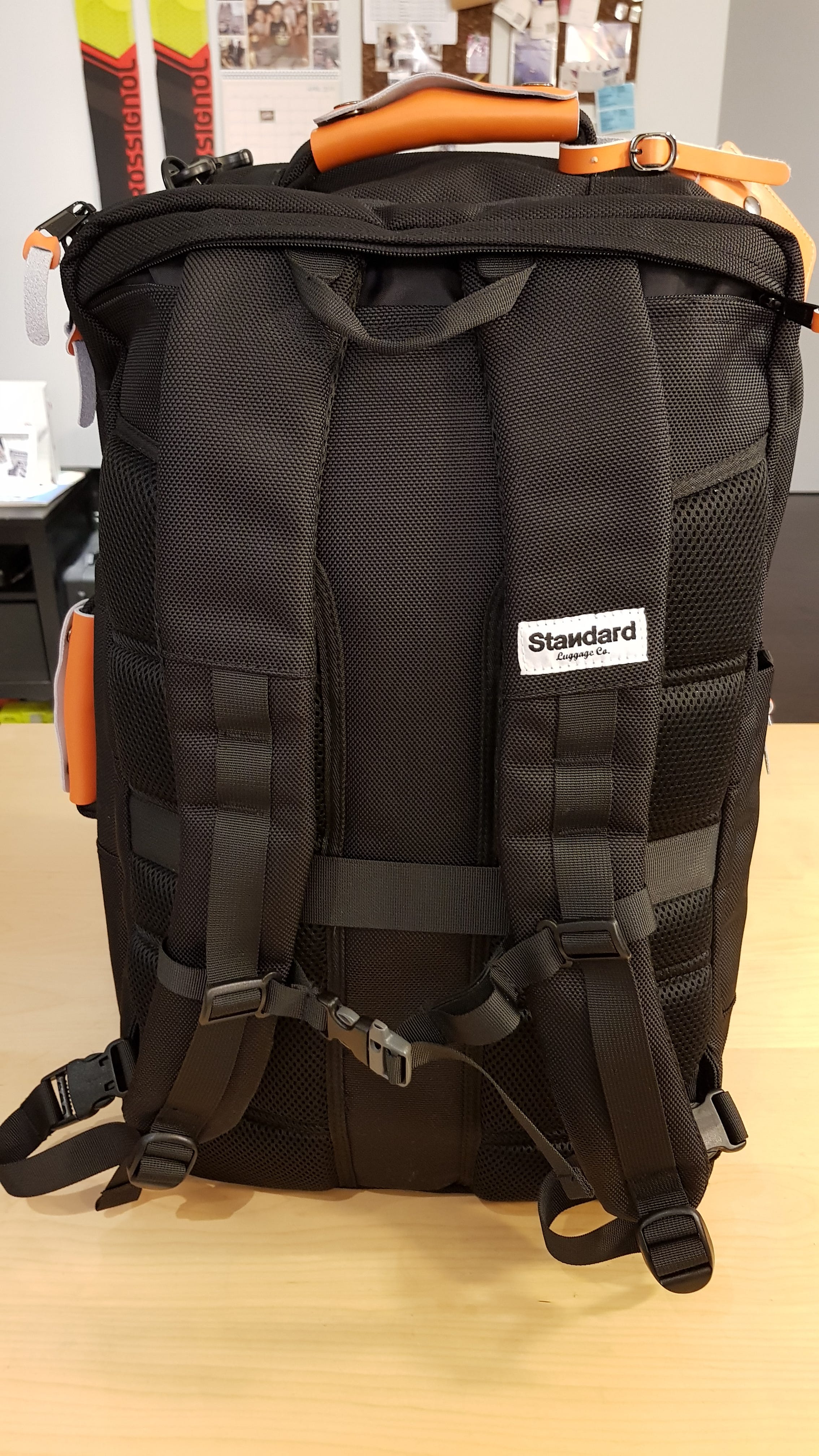 backpack with removable hip belt