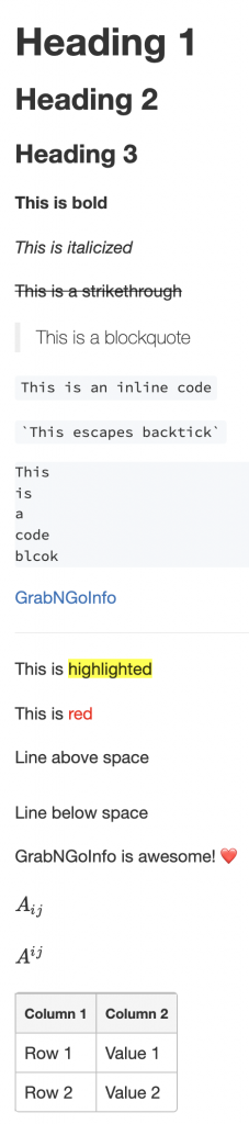 Databricks Notebook Markdown Cheat Sheet | by Amy @GrabNGoInfo ...