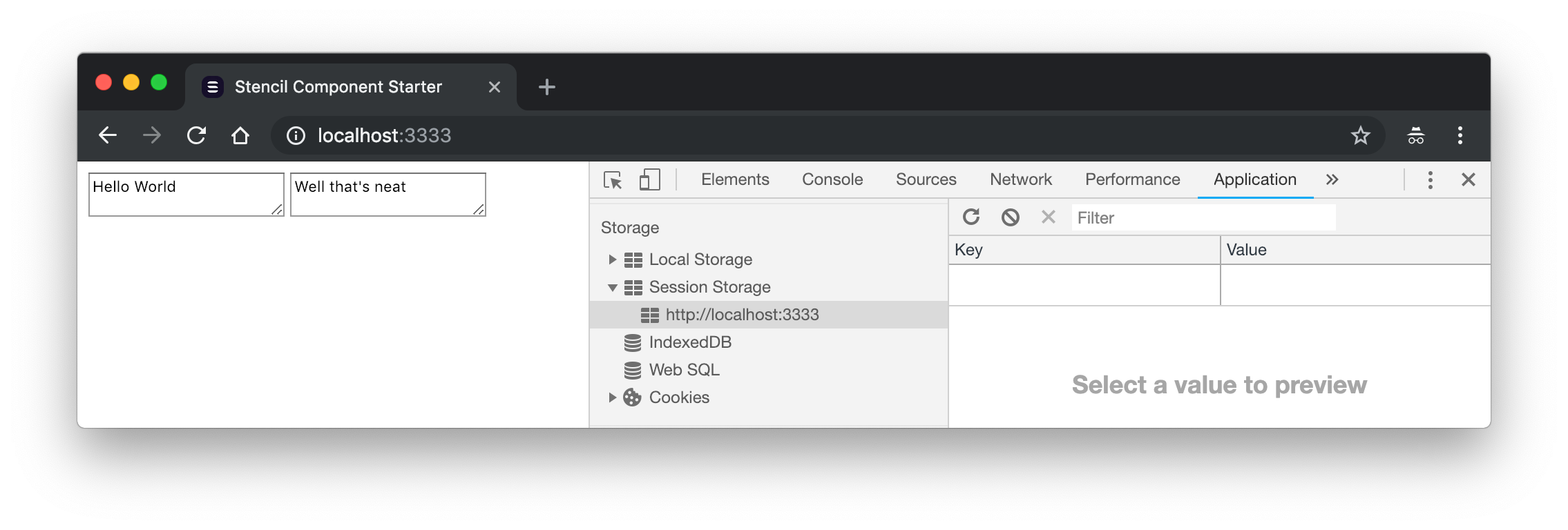 Create a  Component to keep track of your input’s draft using