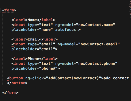 AngularJS Forms with Validation. This post is meant to provide a brief ...