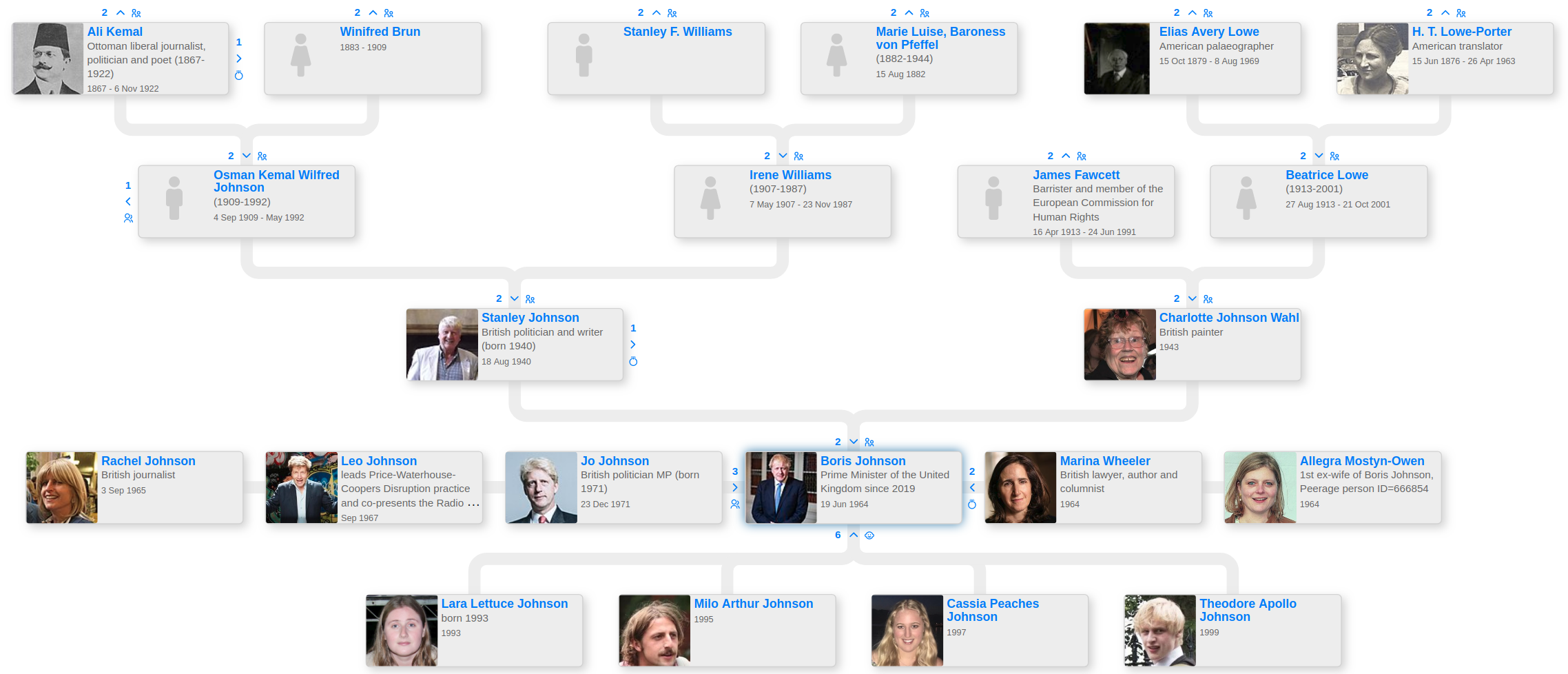 Family Tree Of Boris Johnson Martin Medium