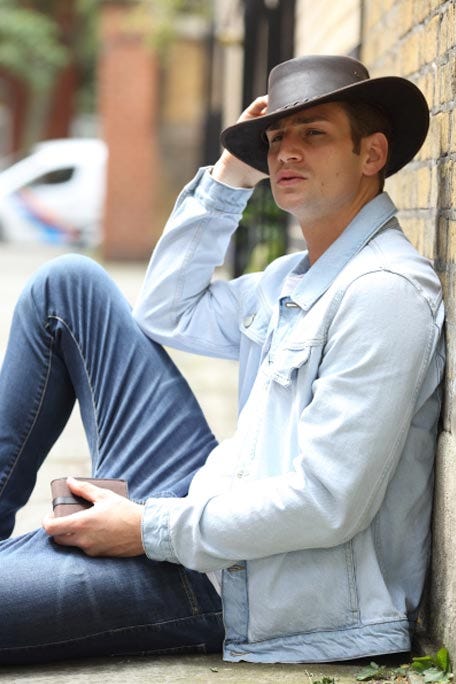 leather hats 