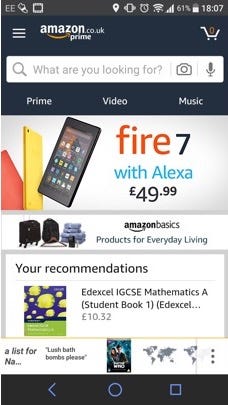 A case study on the Amazon Shopping mobile app: UI Design for the wish list  feature | by Natasha Deacon | Medium