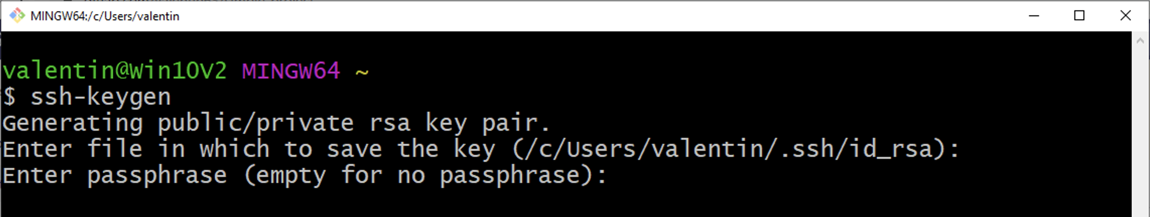 Ssh Genkey