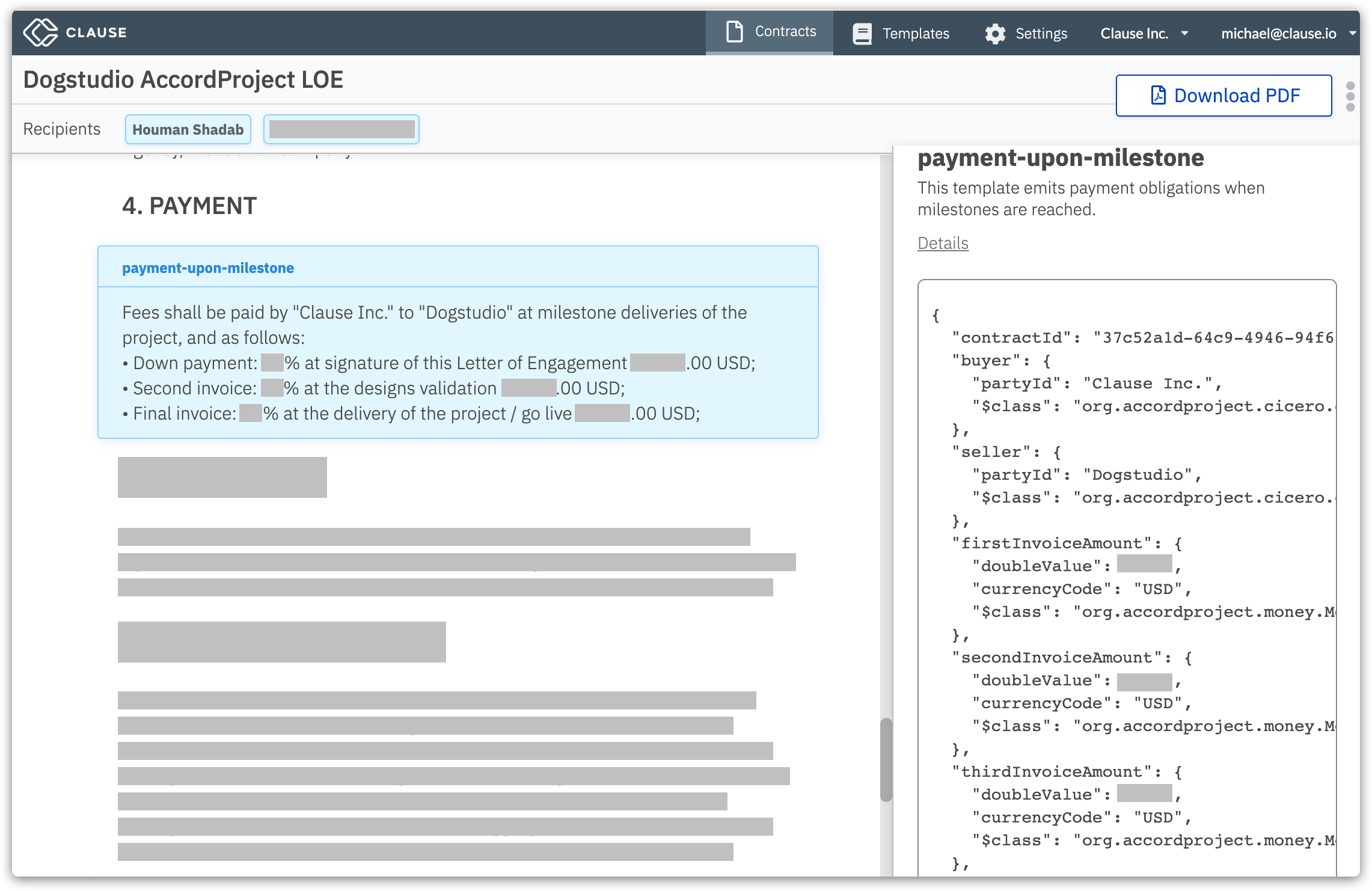 Creating a Milestone Payment Smart Contract Clause Medium