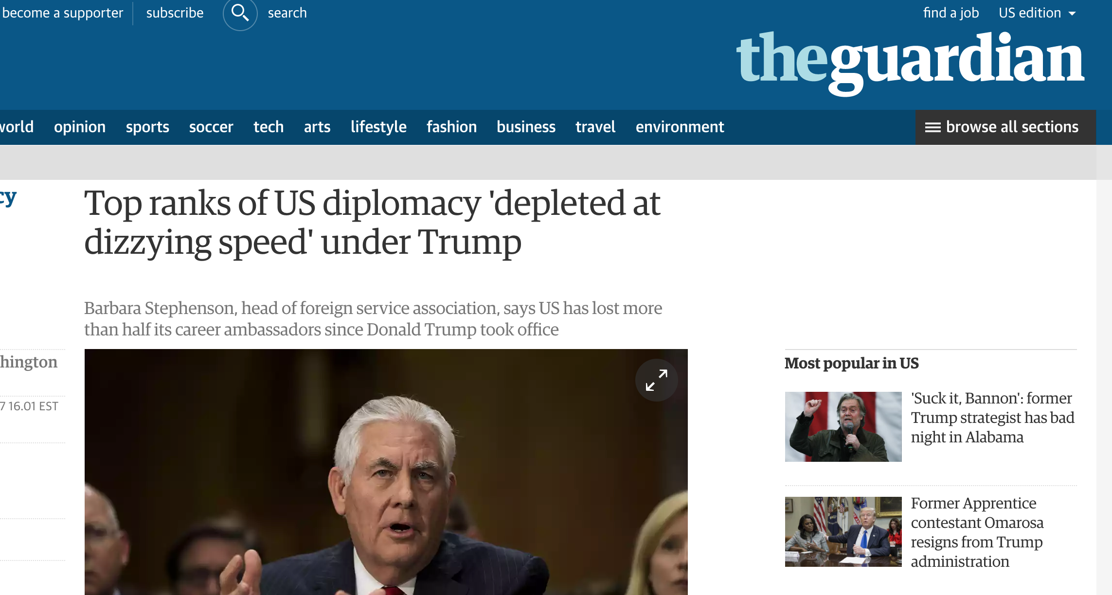 What is the current state of United States diplomacy? | by Ben Pardo ...