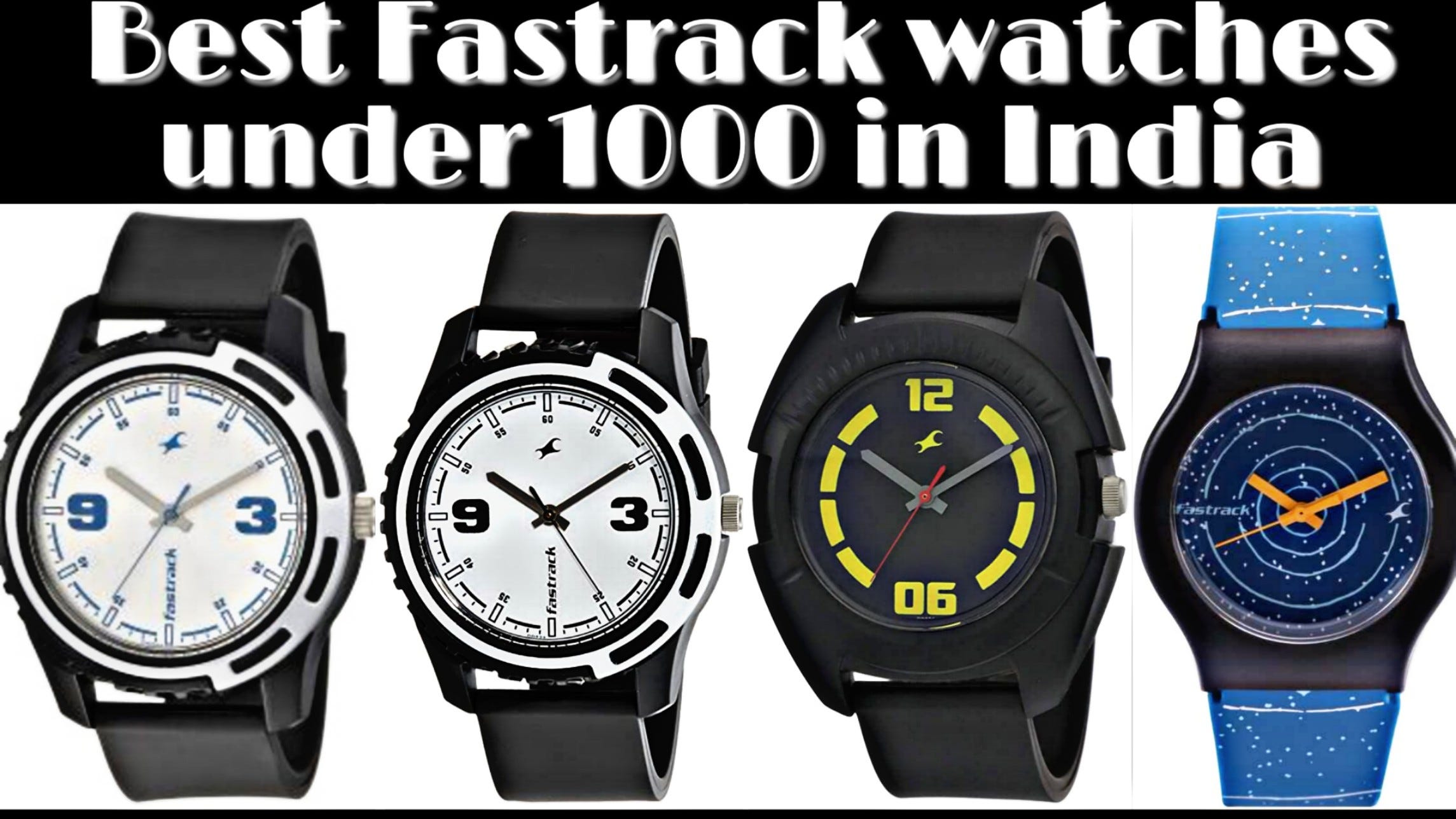 best fastrack watch under 1000