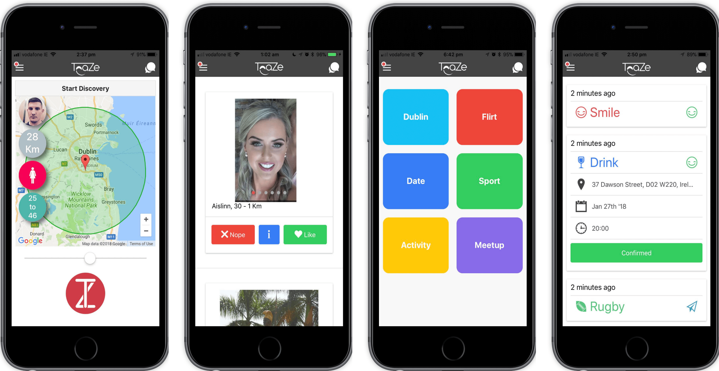 Coders Corner Teaze Is A New Irish Post Match Dating App By Colm Smyth Ireland S Technology Blog