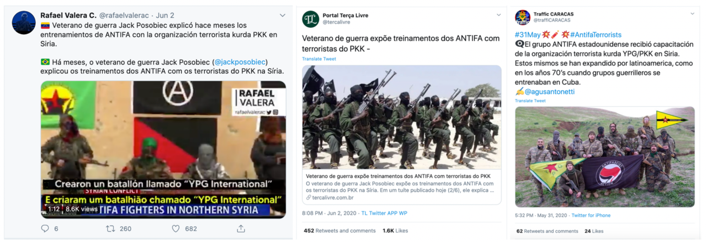 Disinformation About Antifa Provides Fodder For Foreign Propagandists By Dfrlab Dfrlab Medium