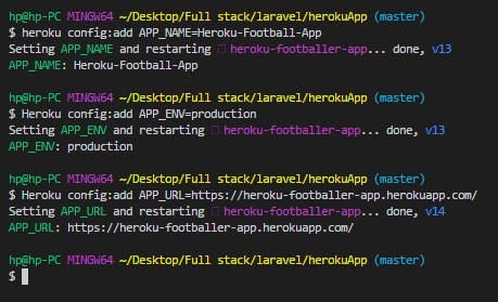Config variables added