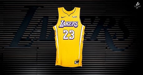 lakers new city jersey 2020