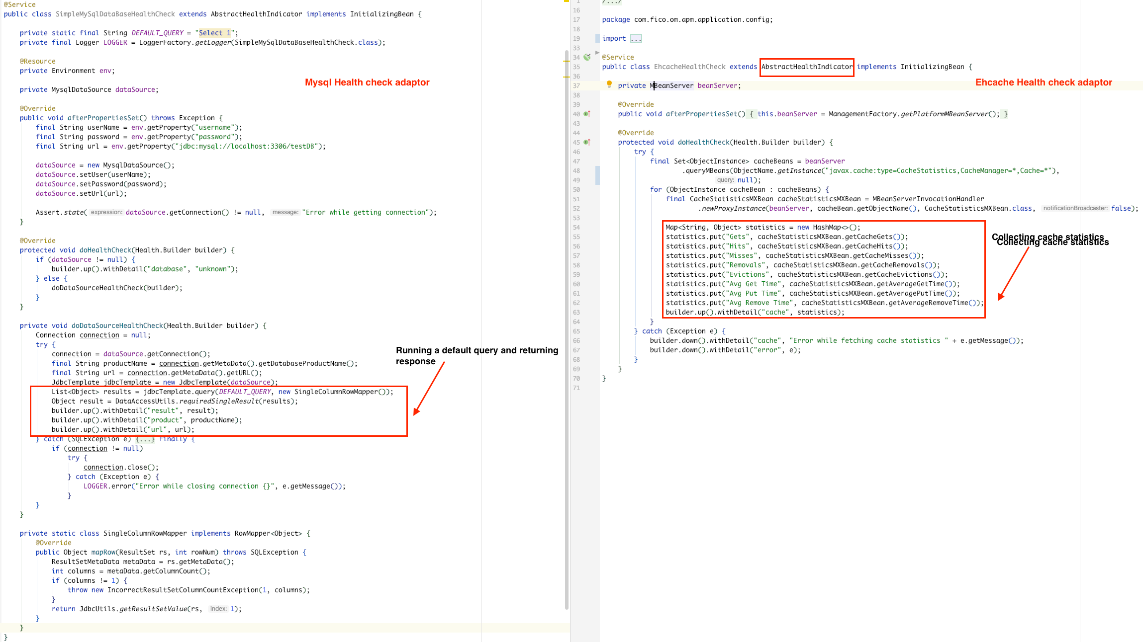 Health checks using Spring Boot Actuator (efficient and modular) by