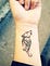 Handgelenk Tattoo Wolf