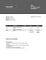 freelance writer invoice example