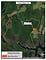 aerial map with white outline of refuge  land and orange rectangle with white tag saying Benn Ross Site