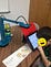 Reading a book using VZ-X and an iPad.Reading a book using VZ-X and an iPad.