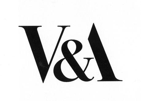 V\u0026A logo by Alan Fletcher. The V\u0026A logo 