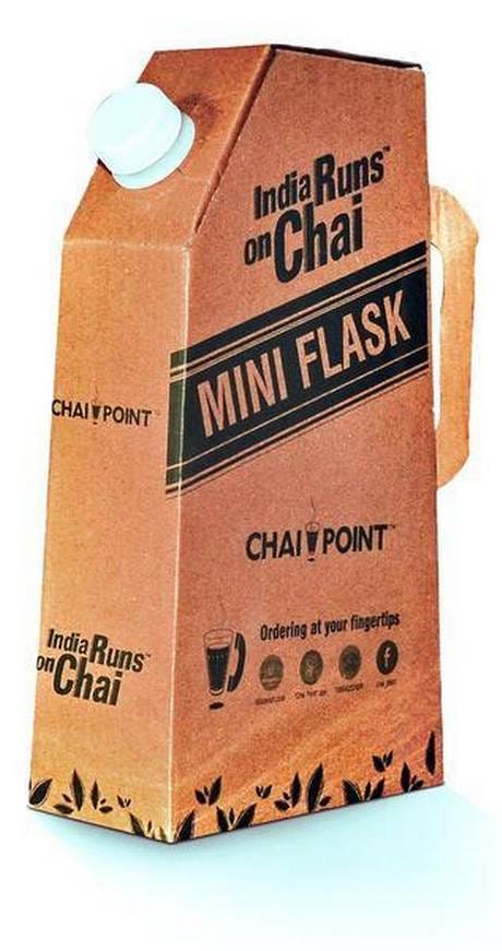 mini flask chai point