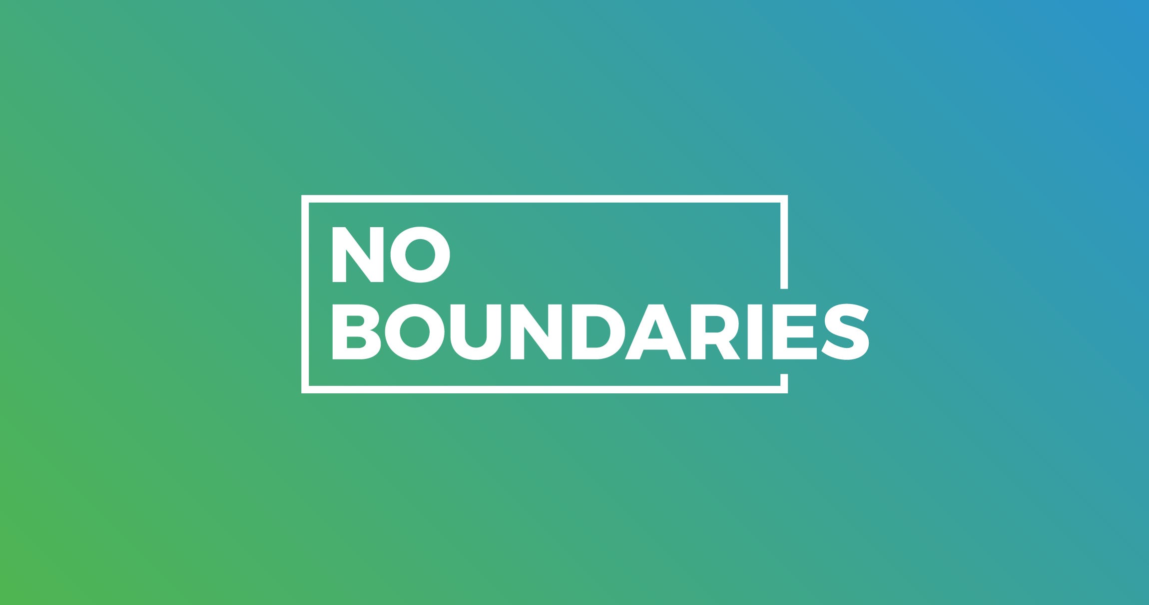 NO Boundaries Building the fourth branch of Government