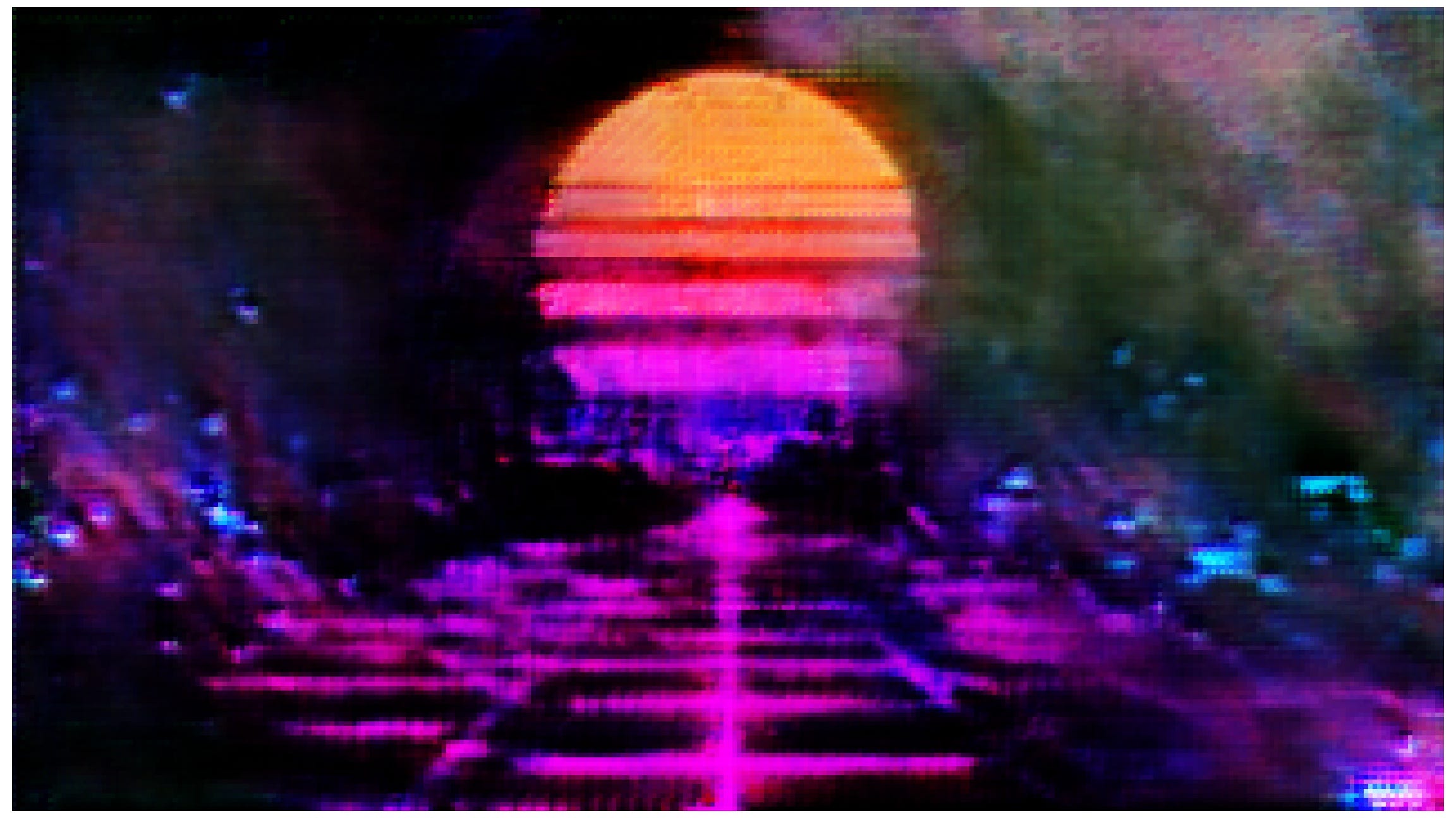 AI Synthwave. Generating Synthwave imagery with GANs by James Briggs