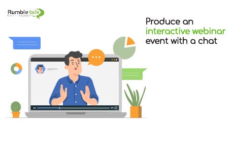 Produce an interactive webinar event with a chat | by Siena Romes | Medium