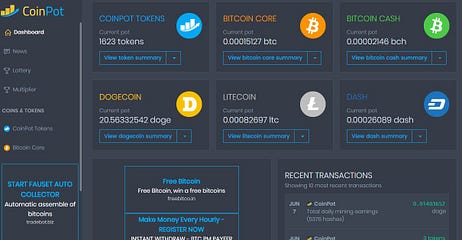 How to Earn Free Bitcoins Online From Coinpot Faucets | by Alex Ubokwe |  Medium