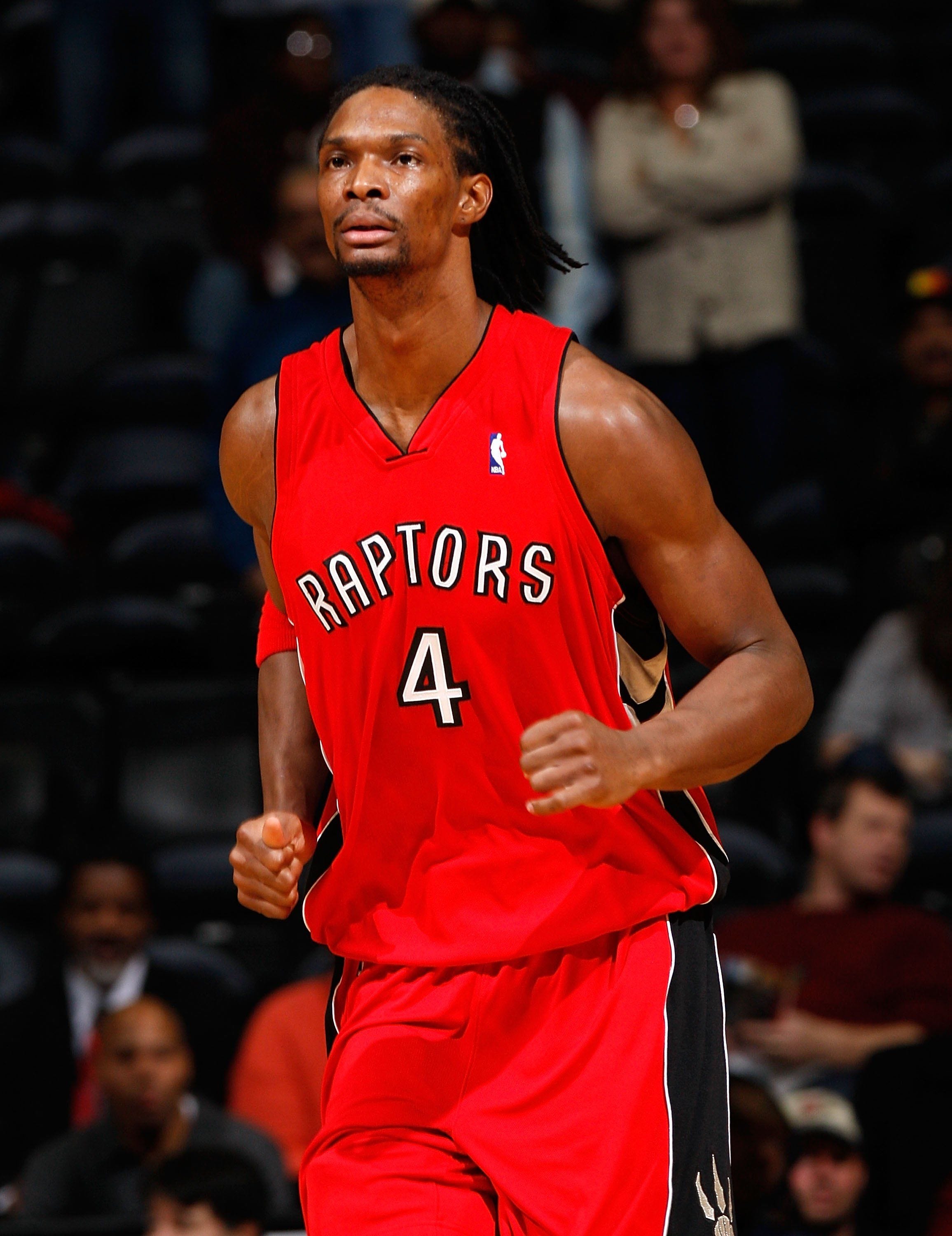 chris bosh raptors jersey