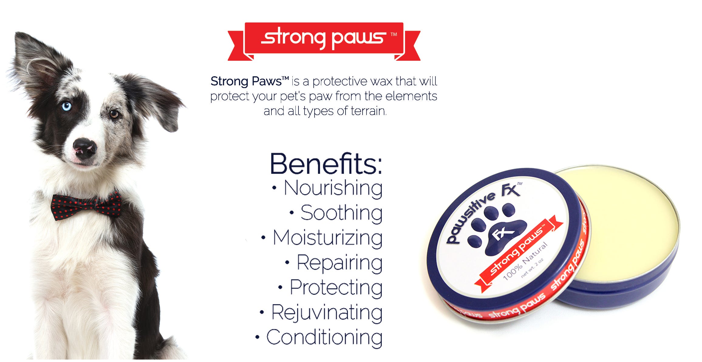 natural dog paw moisturizer