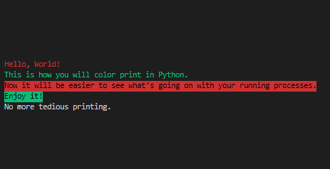 This is How You Color Print Out in Python | by Julio Souto | Python in ...