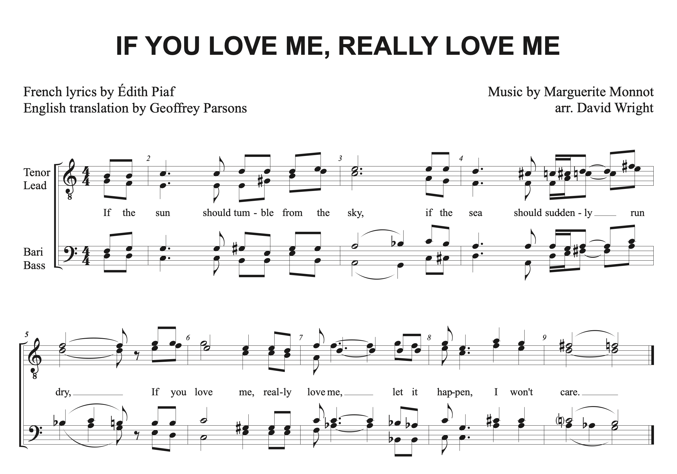 Part 8: "If You Love Me, Really Love Me” Analysis | Barbershop