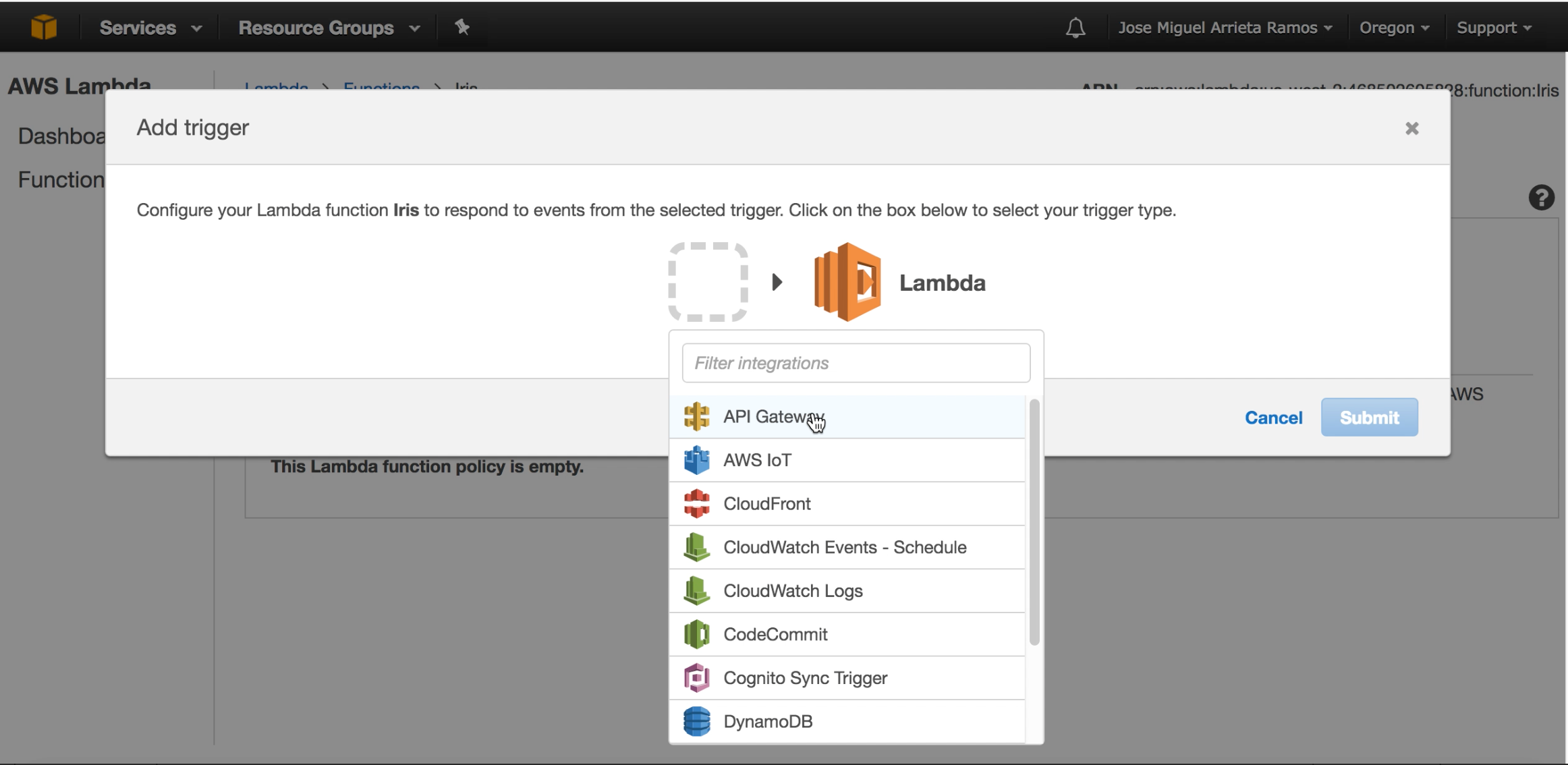 Creating An Api Using Scikit Learn Aws Lambda S3 And Amazon Api Gateway By Jose Miguel Arrieta Data Science