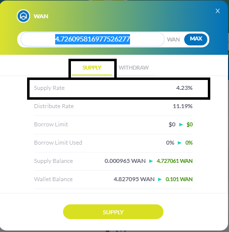 Wanlend: the Protocol for Lending and Borrowing Crypto Assets across Blockchains