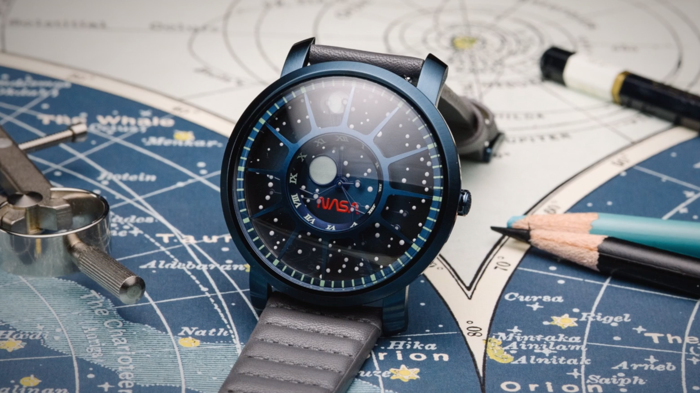 Moon Over This NASA-Inspired Watch 