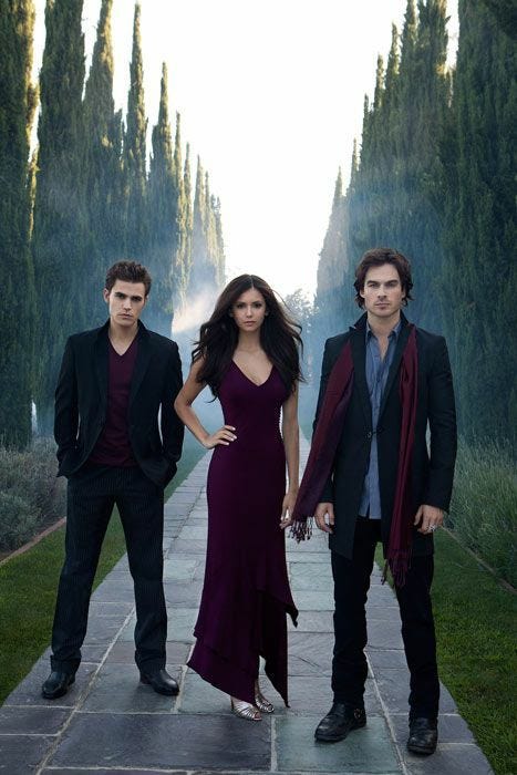 series ligadas a the vampire diaries