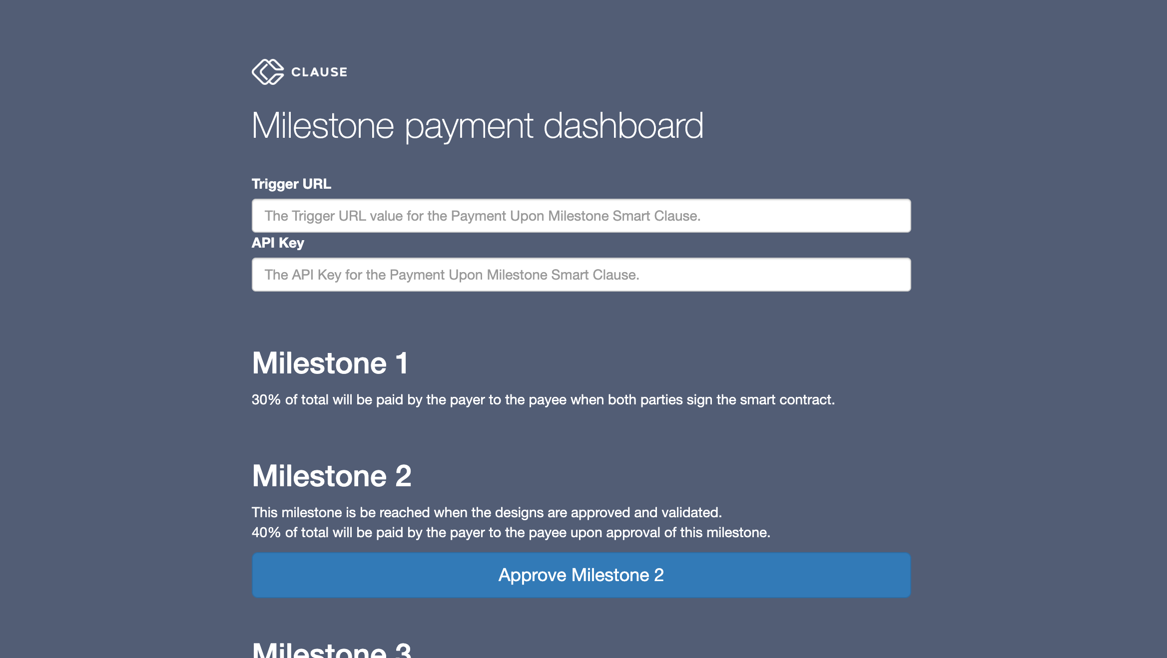 Creating a Milestone Payment Smart Contract Clause Medium